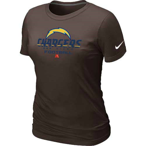 San Diego Charger Brown Women's Critical Victory T-Shirt
