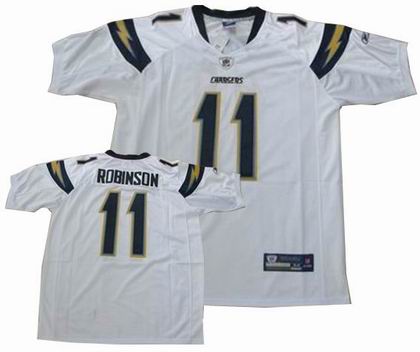 San Diego Chargers #11 Laurent Robinson jerseys white