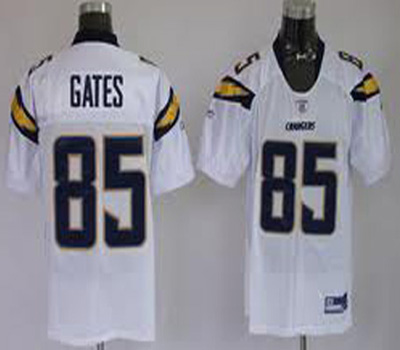 San Diego Chargers #85 Antonio Gates White