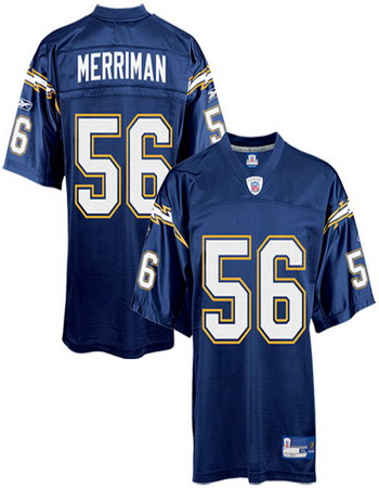 San Diego Chargers 56# S.Merriman Team Color