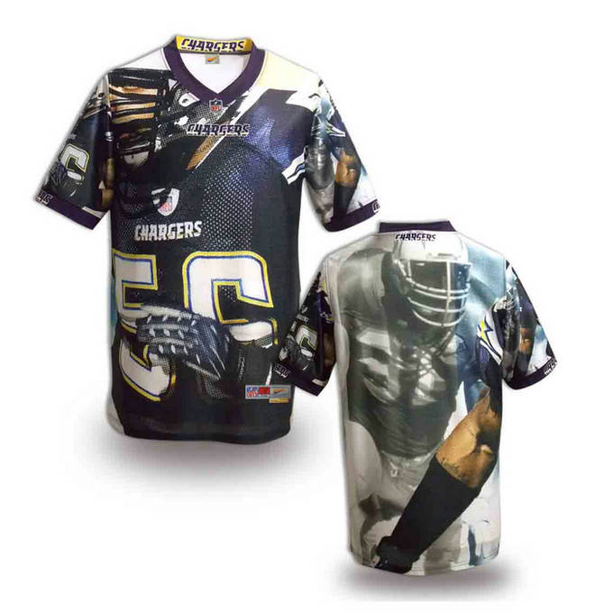 San Diego Chargers blank fashion NFL jerseys(2)