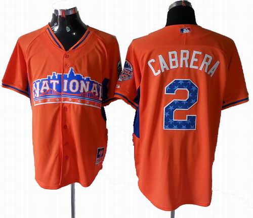 San Diego Padres #2 Everth Cabrera National League 2013 All Star Jersey