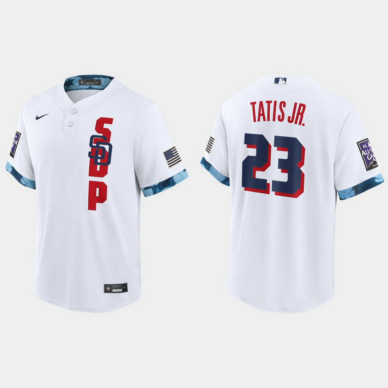 San Diego Padres #23 Fernando Tatis Jr. 2021 Mlb All Star Game Fan's Version White Jersey