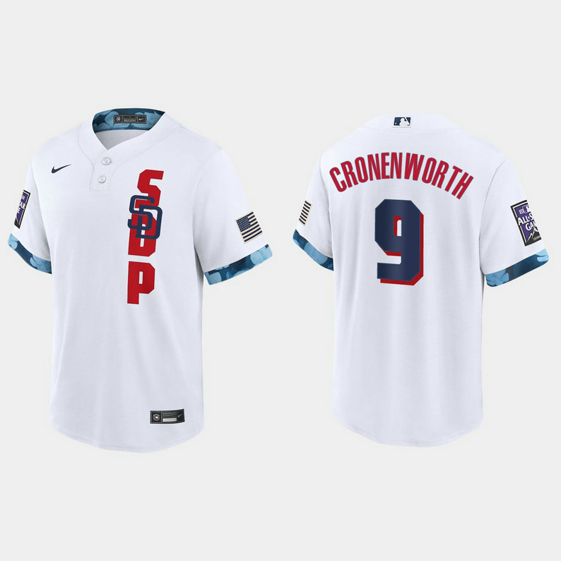 San Diego Padres #9 Jake Cronenworth 2021 Mlb All Star Game Fan's Version White Jersey
