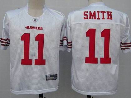 San Francisco 49ers #11 Alex Smith white