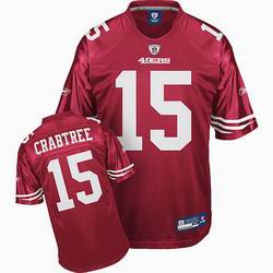 San Francisco 49ers #15 Michael Crabtree Team Color Jersey