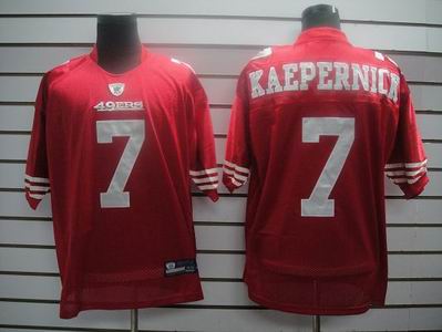 San Francisco 49ers #7 KAEPERNICK Red