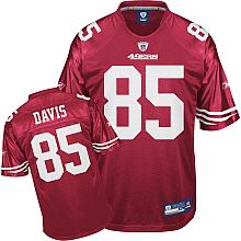 San Francisco 49ers #85 Vernon Davis red