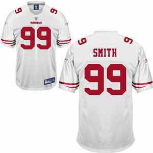 San Francisco 49ers #99 Aldon Smith white Jersey