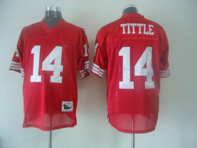 San Francisco 49ers 14# Tittle Jerseys