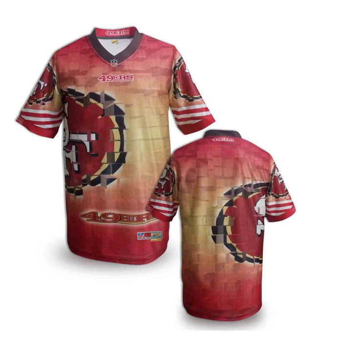 San Francisco 49ers Jerseys Blank fashion jerseys(13)