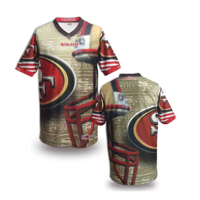 San Francisco 49ers Jerseys Blank fashion jerseys(5)