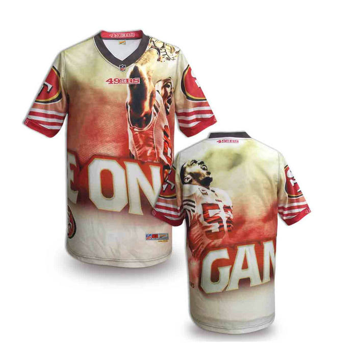San Francisco 49ers Jerseys Blank fashion jerseys(7)