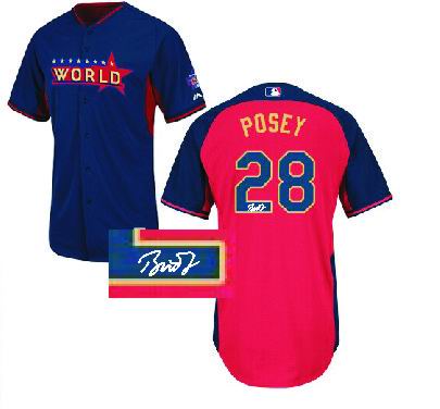 San Francisco Giants 28# Buster Posey World 2014 Future Stars BP Jersey