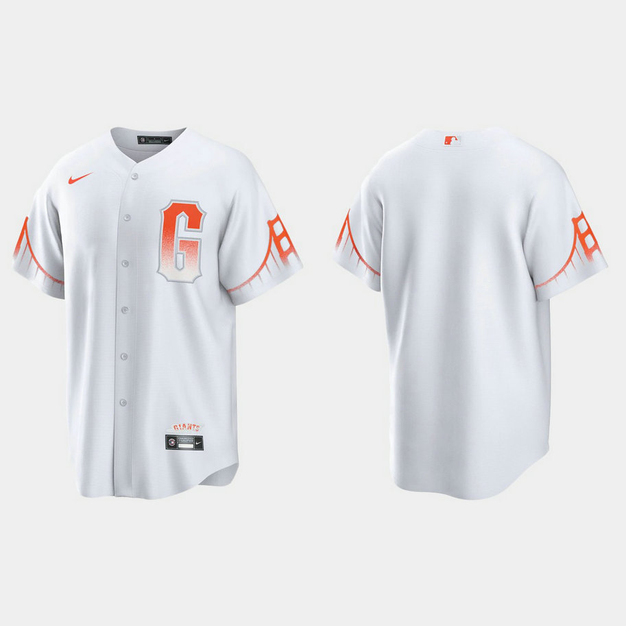 San Francisco Giants Men's 2021 City Connect White Fan's Version Jersey