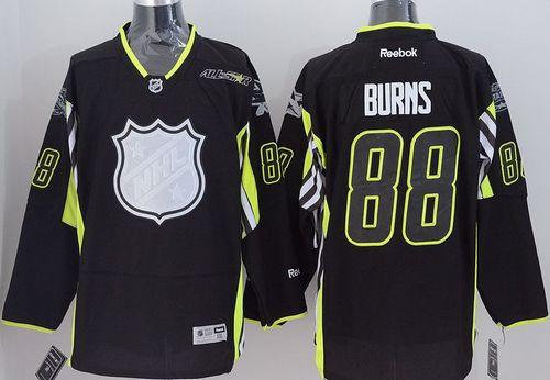 San Jose Sharks 88 Brent Burns Black 2015 All Star NHL Jersey