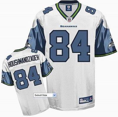 Seattle Seahawks #84 T.J. Houshmandzadeh White Jersey