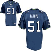 Seattle Seahawks 51# Lofa Tatupu Team Color