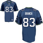 Seattle Seahawks 83# Deion Branch Team Color