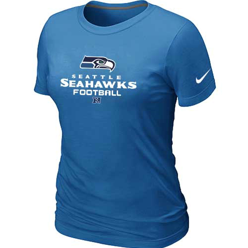Seattle Seahawks L.blue Women's Critical Victory T-Shirt