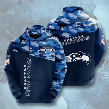 Seattle Seahawks Navy Hoodie