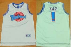 Space Jam Tune Squad 1 Bugs Bunny White NBA Jersey