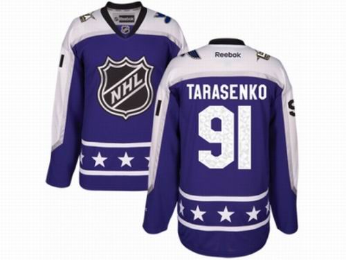 St. Louis Blues #91 Vladimir Tarasenko Purple Central Division 2017 All-Star NHL Jersey