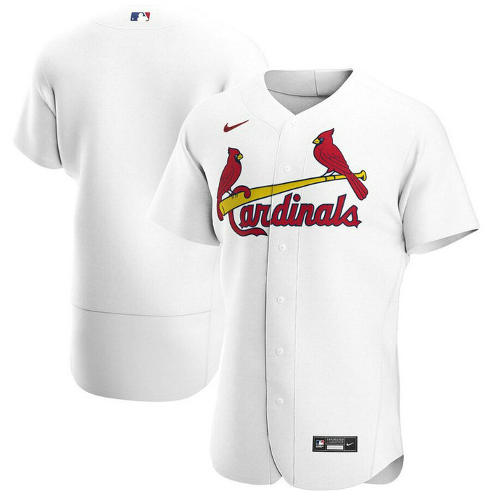 St. Louis Cardinals Men's Nike White Home 2020 Authentic Team MLB Jersey