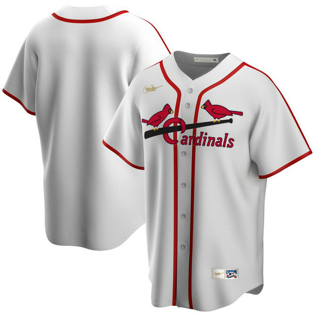 St. Louis Cardinals Nike Home Cooperstown Collection Team MLB Jersey White