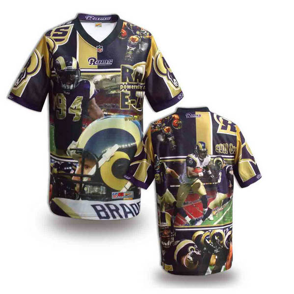 St. Louis Rams Blank fashion NFL jerseys(4)