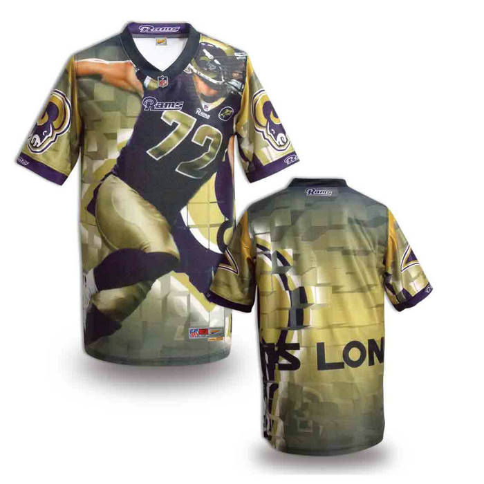 St. Louis Rams Blank fashion NFL jerseys(5)