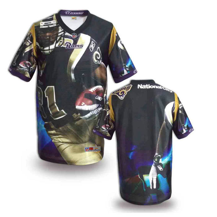 St. Louis Rams Blank fashion NFL jerseys(6)