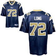 St Louis Rams #72 Chris Long team color