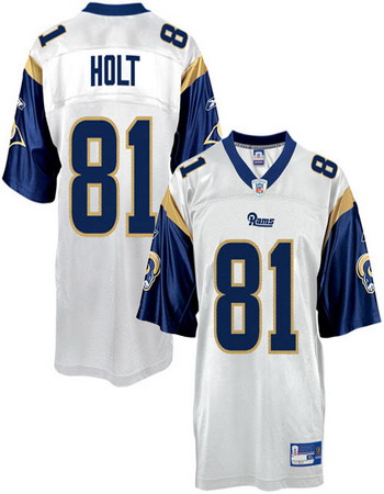 St Louis Rams 81# Tory Holt White