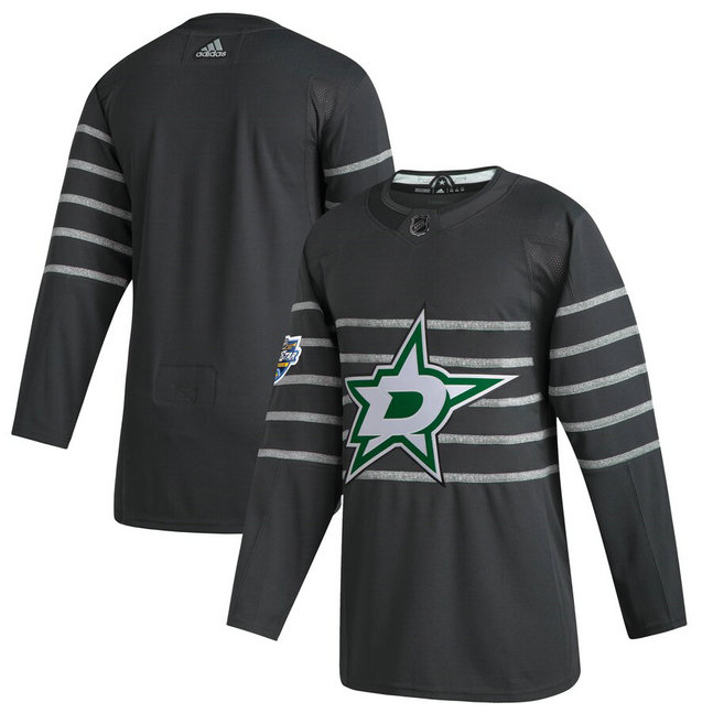 Stars Blank Gray 2020 NHL All-Star Game Adidas Jersey