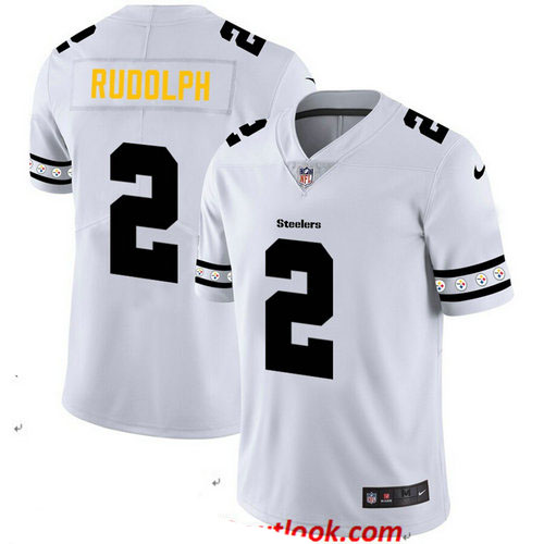 Steelers 2 Mason Rudolph White 2019 New Vapor Untouchable Limited Jersey