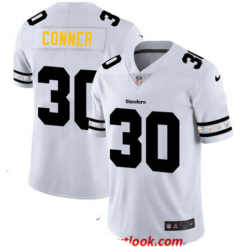 Steelers 30 James Conner White 2019 New Vapor Untouchable Limited Jersey