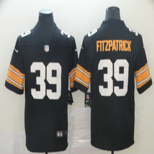 Steelers 39 Minkah Fitzpatrick Black Alternate Vapor Untouchable Limited Jersey
