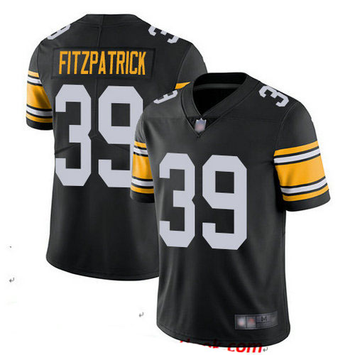 Steelers 39 Minkah Fitzpatrick Black Alternate Vapor Untouchable Limited Jersey2