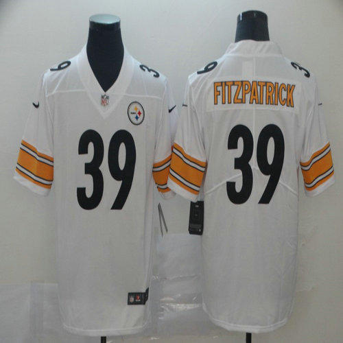 Steelers 39 Minkah Fitzpatrick White Vapor Untouchable Limited Jersey