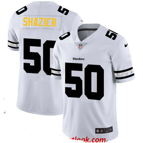 Steelers 50 Ryan Shazier White 2019 New Vapor Untouchable Limited Jersey
