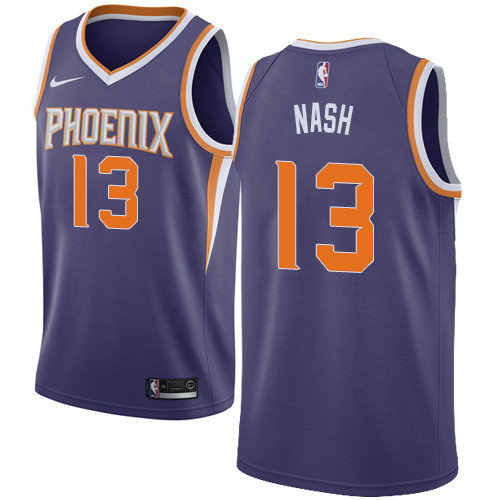 Suns #13 Steve Nash Purple Women's Basketball Swingman Icon Edition Jersey