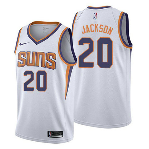 Suns #20 Josh Jackson White Women's Basketball Swingman Association Edition Jersey