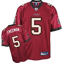 Tampa Bay Buccaneers #5 Josh Freeman Team Color red Jersey