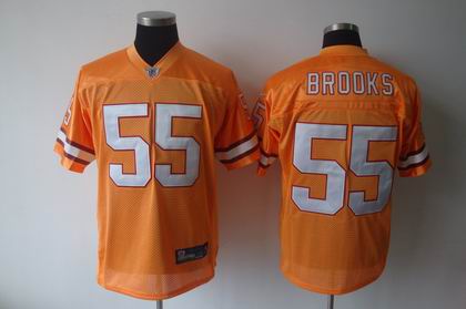 Tampa Bay Buccaneers #55 Derrick Brooks orange jerseys
