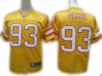 Tampa Bay Buccaneers #93 Gerald Mccoy Jerseys Yellow