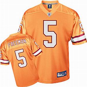 Tampa Bay Buccaneers 5# Josh Freeman orange Jersey