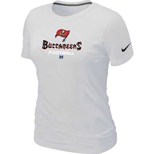 Tampa Bay Buccaneers White Women's Critical Victory T-Shirt