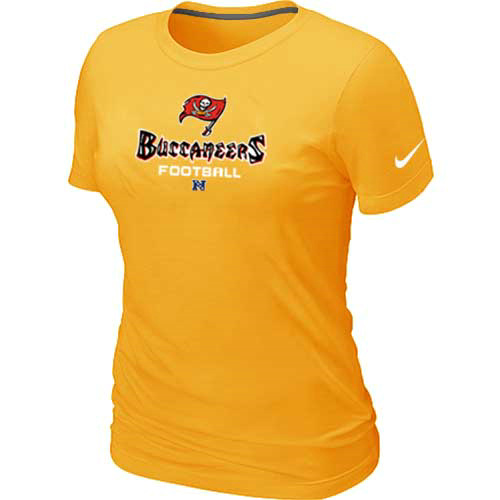 Tampa Bay Buccaneers Yellow Women's Critical Victory T-Shirt