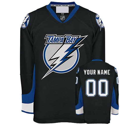 Tampa Bay Lightning Home Customized Hockey Jersey